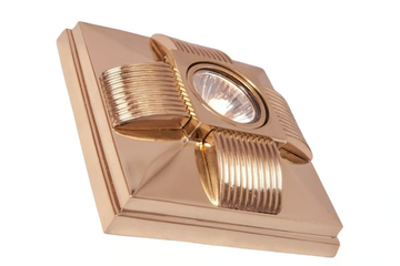 MANHATTAN II - Adjustable brass ceiling lamp by Patinas Lighting - view 3